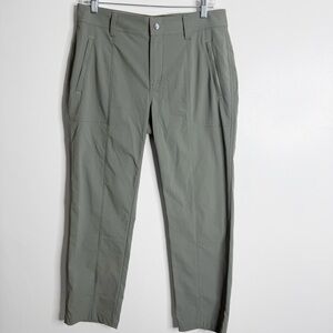 Stio Olive Straight Leg Utility Pants